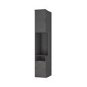 Ver imagem 5 de Guarda Roupa Modulado 10 Portas c/ Reflecta e LED 100% MDF Cor:Grafitto