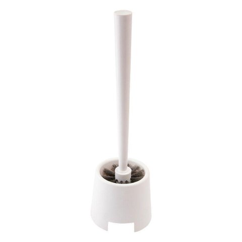Escova Sanitaria Plastico 11cm X 11cm X 37cm Cor Branco