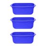Kit Bacias Tacho Retangular 11 Litros - 3 Peças - 1