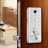 Fechadura Digital Biometria, Senha e Wifi Advance 8600a Branca - 5