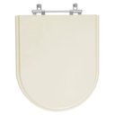 Ver imagem 1 de Tampa de Vaso Poliester Carrara Creme Bege Claro para Bacia Deca 6lpf