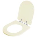 Ver imagem 2 de Tampa de Vaso Poliester Carrara Creme Bege Claro para Bacia Deca 6lpf