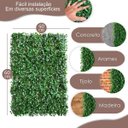Ver imagem 2 de 13 Placas Jardim Vertical Artificial 3d Parede Verde Decoração Revestimento Folhagem Realista
