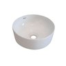 Cuba Apoio para Banheiro Redonda 30cm Lavabo Hana Mondialle - 2