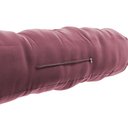 Ver imagem 3 de Kit 02 Almofadas para Cabeceira Encosto Apoio Lombar Spot 160cm com Porta Celular Veludo - Desk Desi