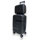 Ver imagem 1 de Kit Mala de Bordo 10kg +frasqueira Polipropileno Inquebrável