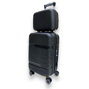 Kit Mala de Bordo 10kg +frasqueira Polipropileno Inquebrável
