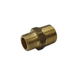 União Conexão Redutora Niple 1/2 Npt Macho X 3/8 Npt Macho para Gás - 3