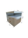 Ver imagem 3 de Mesa de Cabeceira Eloa - Design Exclusivo Alto Padrão
