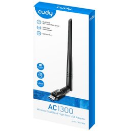 Adaptador Wireless Wi-fi Dual Band Ac1300 Usb 3.0 Wu1400 - 5