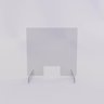 Barreira de Proteção para Mesa de Atendimento Desmontável - 100x50cm - 3