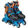 Patins Hot Wheels 4 Rodas - Ajustável (nº 33 ao 36) com Acessórios de Segurança - 1
