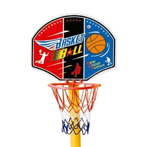 Cesta de Basquete Infantil com Bola - Altura Ajustável