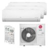 Ar-Condicionado Multi Split Tri Split Inverter LG 36.000 BTUs (2X12000+1X18000) Quente e Frio 220V - 1