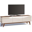 Ver imagem 1 de Rack Classic 3 Gavetas 180cm Imcal 11275 Off White Freijó Sala