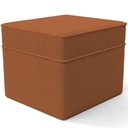 Ver imagem 7 de Poltrona de Amamentação com Balanço e Puff Mavie L02 Bouclê Terracota - Lyam Decor