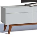 Ver imagem 2 de Rack Classic 3 Gavetas 180cm Imcal 1129 Branco Sala para TV