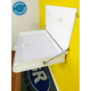 Ver imagem 2 de Fraldário Trocador Fixar Parede Suspenso Bebe Retrátil H