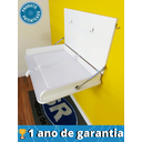 Ver imagem 1 de Fraldário Trocador Fixar Parede Suspenso Bebe Retrátil H