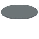 Ver imagem 4 de Mesa Bistrô Ferro Preto 111,50 Cm (alt) Disco Redondo Tampo Mdp Redondo 60 Cm (larg) X 2,50 Cm (alt