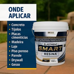 Smart Resina Incolor 3,6l 5 em 1 Dry Levis | Impermeabilizante, Verniz, Selador Base D’água - 4