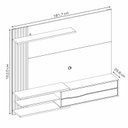 Ver imagem 5 de Painel para Tv Nt1355 - Preto / Freijó - Notável