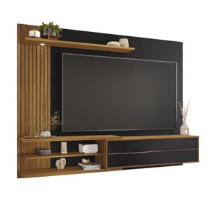 Painel para Tv Nt1355 - Preto / Freijó - Notável