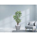 Ver imagem 2 de Planta Artificial Árvore Palmeira Phoenix 1,77m kit + Vaso Redondo D. Grafiato Cinza 40cm
