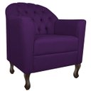 Ver imagem 6 de Kit Diva Recamier Diana 185cm Lado Esquerdo e 02 Poltronas Julia Suede - Doce Sonho Móveis RECAMIER