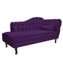 Ver imagem 5 de Kit Diva Recamier Diana 185cm Lado Esquerdo e 02 Poltronas Julia Suede - Doce Sonho Móveis RECAMIER