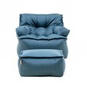 Ver imagem 3 de Pufe Poltrono com Apoio Pés - sem Estrutura de Madeira