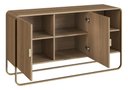 Ver imagem 6 de Balcão Buffet 135 Luna 2 Portas - Hanover/Dourado 28071