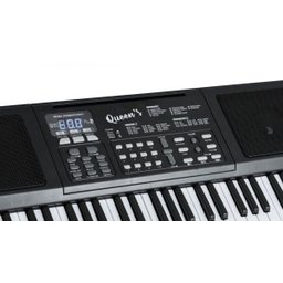 Teclado Musical Iniciante Queen's 61 Teclas Preto - 5