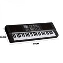 Ver imagem 2 de Teclado Musical Iniciante Queen's 61 Teclas Preto