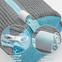 Ver imagem 2 de Saco de Lavagem para Calçados e Roupas Delicadas Dacron Zíper Protetor Tela Resistente Grande