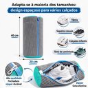 Ver imagem 3 de Saco de Lavagem para Calçados e Roupas Delicadas Dacron Zíper Protetor Tela Resistente Grande