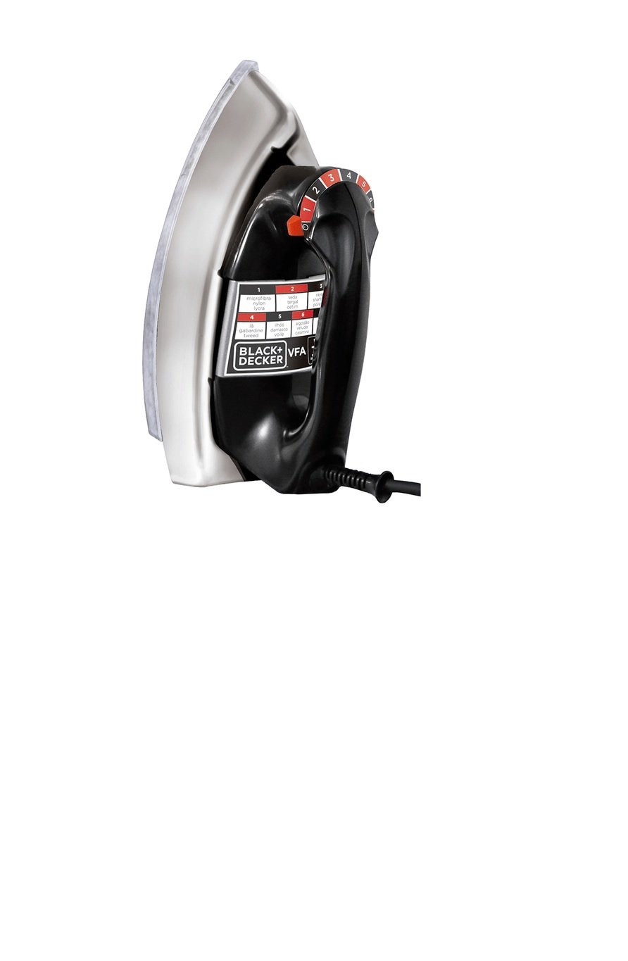 Ferro de Passar Black Decker Seco Preto Ferro Passar Antigo 220v