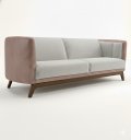 Ver imagem 3 de Sofá Dekorien Luminne 230cm Compose Linho Corano Cru Premium