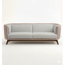 Ver imagem 2 de Sofá Dekorien Luminne 230cm Compose Linho Corano Cru Premium