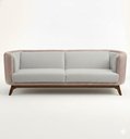 Ver imagem 2 de Sofá Dekorien Luminne 230cm Compose Linho Corano Cru Premium