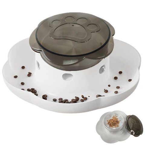 Comedouro Pet Cao Cachorro Gato Animal de Estimaçao Brinquedo Interativo Petisco Raçao Comida Gulose