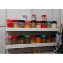 Ver imagem 3 de 2 Prateleiras Porta Quadro Grande Suspensa com 60cm - Porta Temperos, Esmaltes e etc...