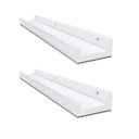 Ver imagem 1 de 2 Prateleiras Porta Quadro Grande Suspensa com 60cm - Porta Temperos, Esmaltes e etc...