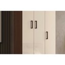Ver imagem 6 de Guarda Roupa 3 Portas 3 Ptas c/Pés Fit Branco - S. Andirá