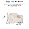 Capa para Sofá de 1 lugar em Brim 100% Algodão - 3