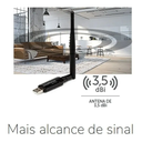 Ver mais imagens de Adaptador Wireless Usb Wifi Receptor Intelbras Iw3001 Rede Sem Fio