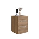 Ver imagem 3 de Mesa de Cabeceira Lock LK050 com Compartimento Oculto e 2 Gavetas Mel – Art In Móveis