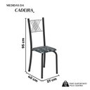 Ver imagem 3 de Cadeiras para Sala de Jantar 6 Unidades Sara