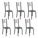 Ver imagem 1 de Cadeiras para Sala de Jantar 6 Unidades Sara
