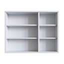 Ver imagem 4 de Armário Espelheira para Banheiro 60cm com 1 Porta Branco
